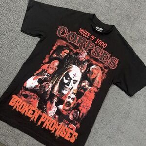 Broken Promises T Shirt Size Medium House Of 1000 Corpses Metal Movie Grunge